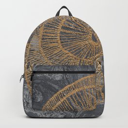 Golden Shell Backpack