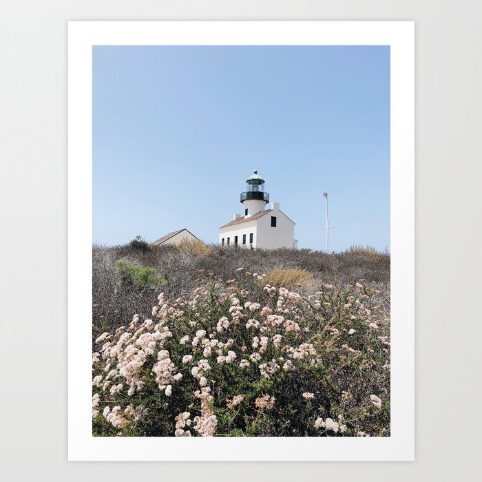 Old Point Loma Lighthouse - III Art Print