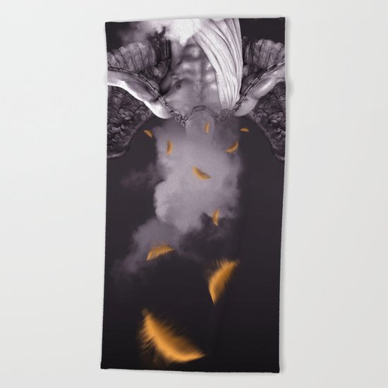 angel Beach Towel