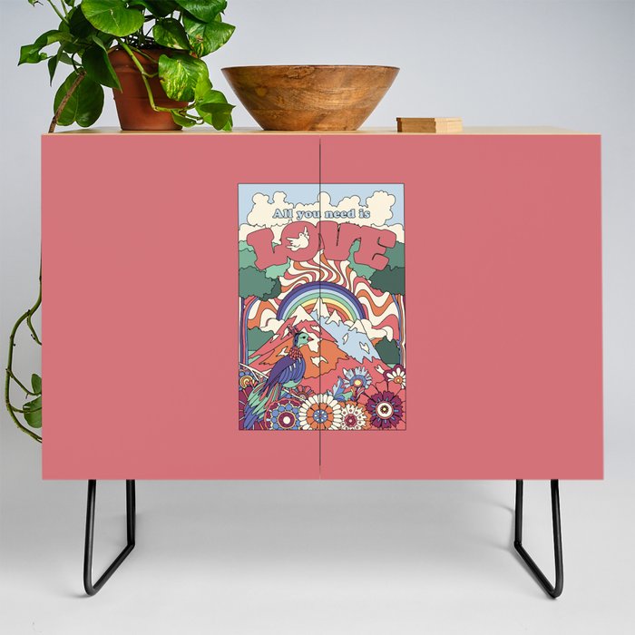All you need is LOVE Credenza