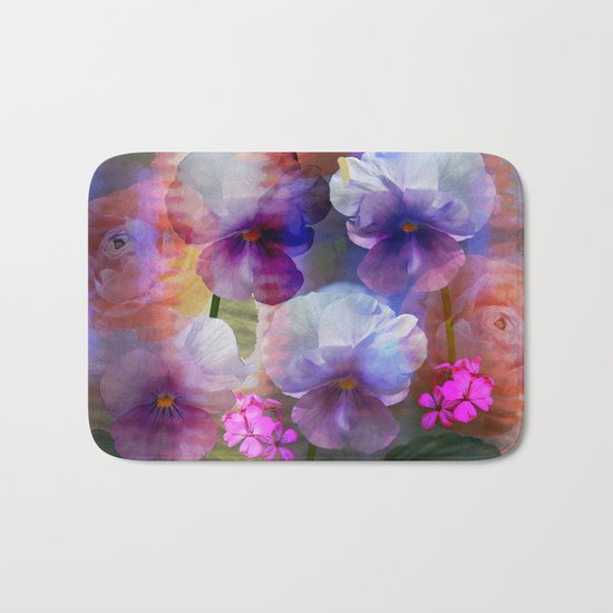 Paint me a garden Bath Mat