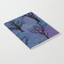 Galaxy with Trees Notebook
