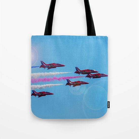 ARROWS IN FLIGHT Tote Bag