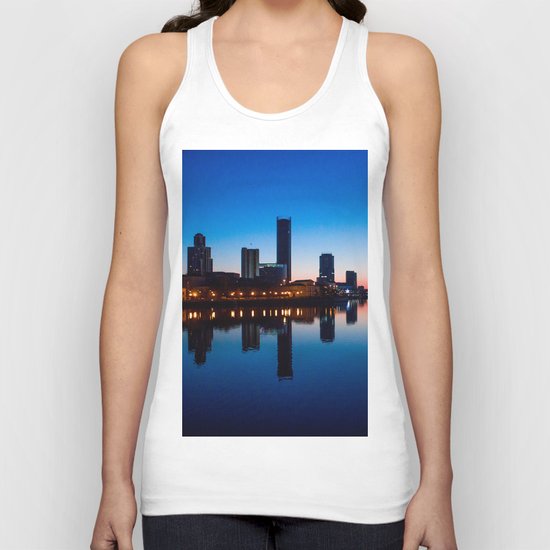 Night city Unisex Tank Top