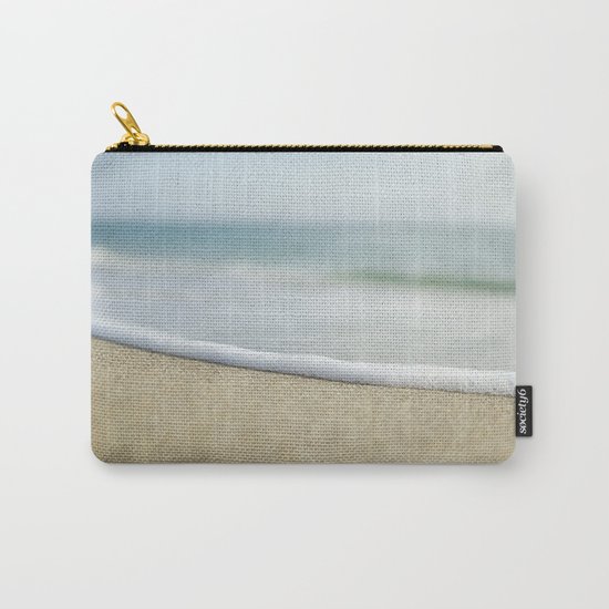 Sea Foam Beach Carry-All Pouch
