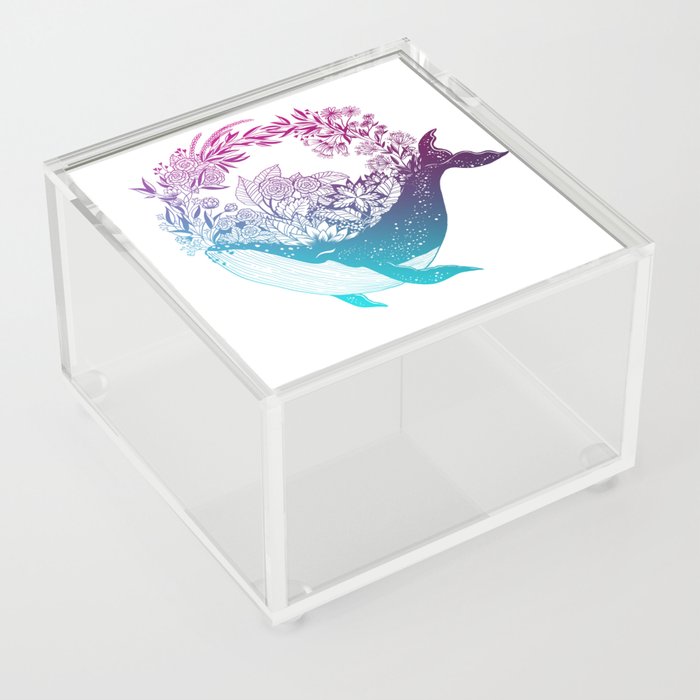 Whale Garden - Night edition Acrylic Box