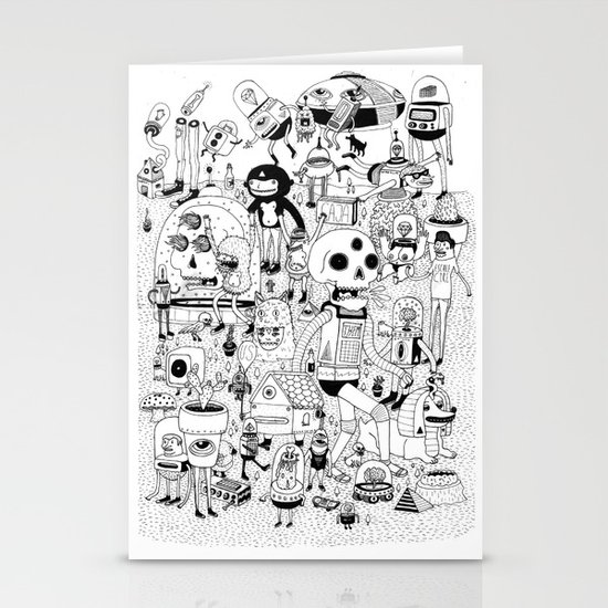 US AND THEM Stationery Cards