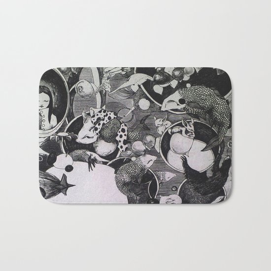 Thoughts II Bath Mat