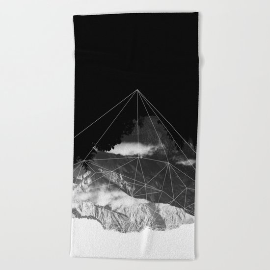 Crystal Mountain Beach Towel