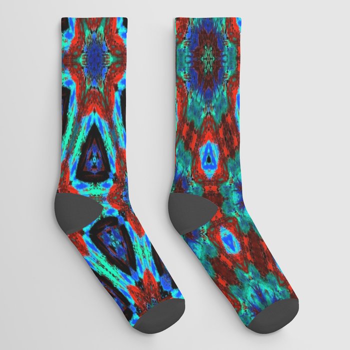 Psychedelic Abstraction Socks