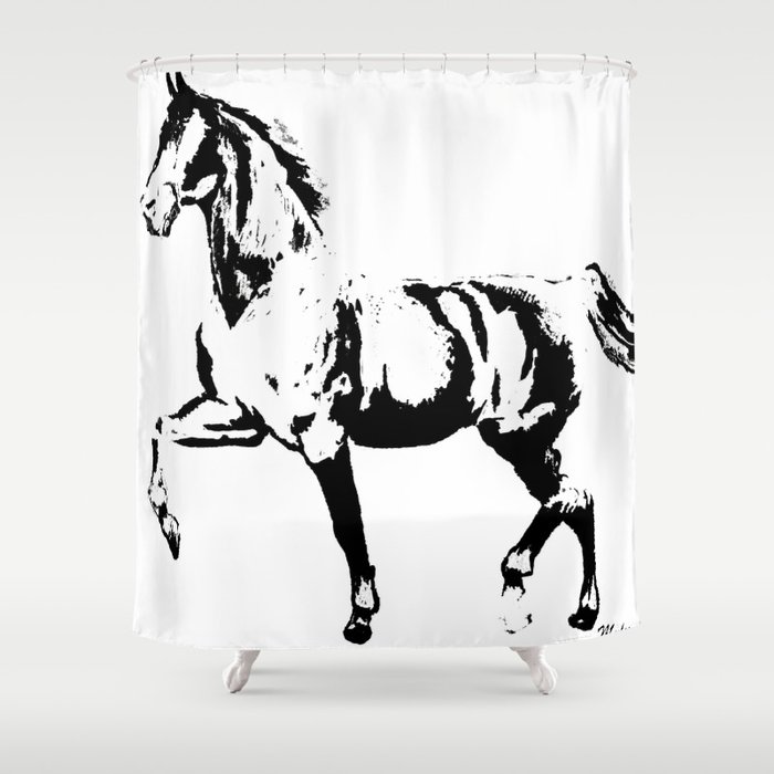  Horse  Shower Curtain