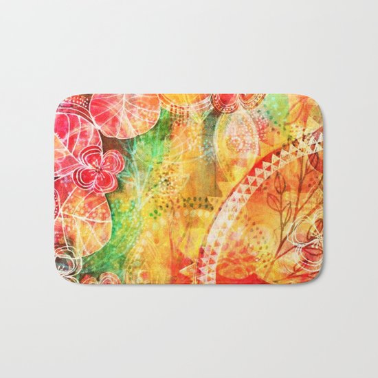 Sunshine Garden Bath Mat