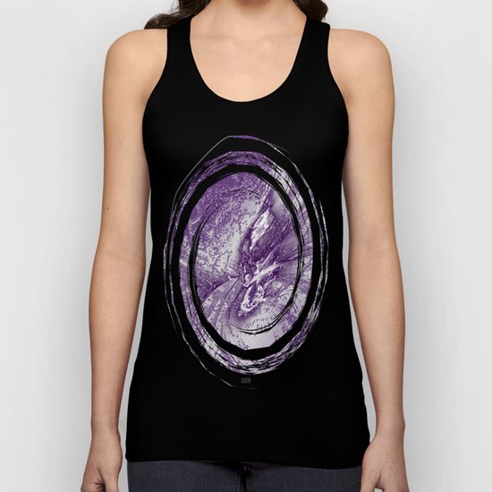 Splatter in Grape Unisex Tank Top