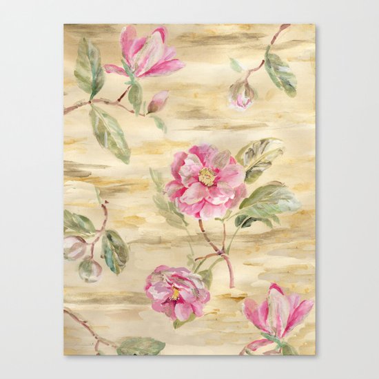 magnolia gold Canvas Print