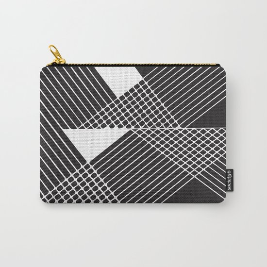 Night Stripes Carry-All Pouch