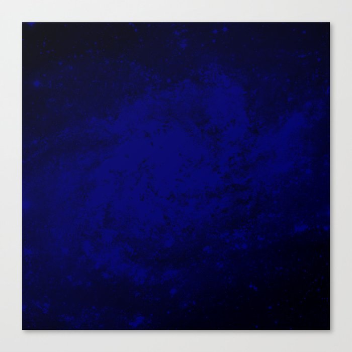Blue spot Canvas Print