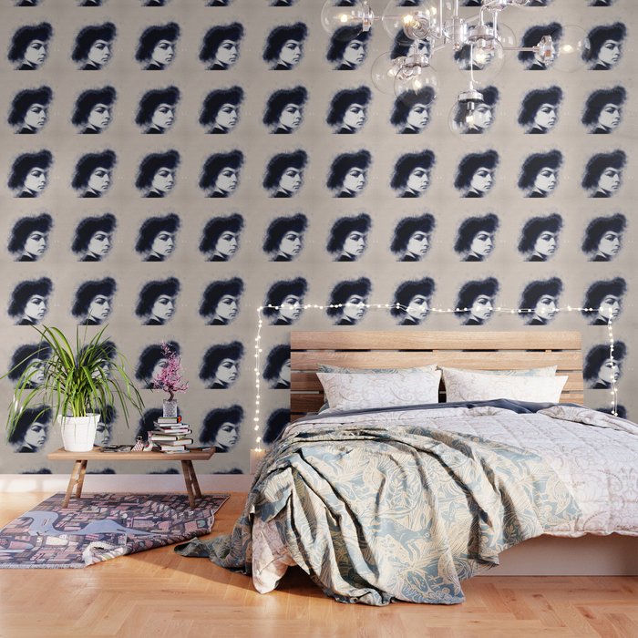 hat face Poster in Home Wall Art Wallpaper