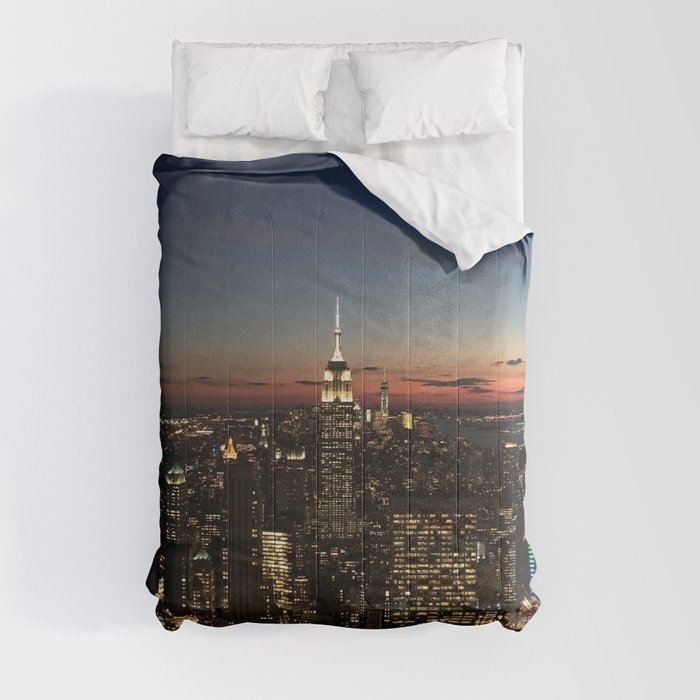 New York Dusk Comforter