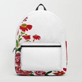 flowers frame Backpack