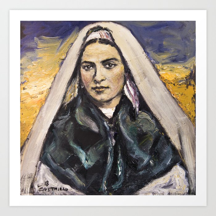 Saint Bernadette Soubirous Art Print