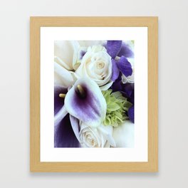 bouquet Framed Art Print