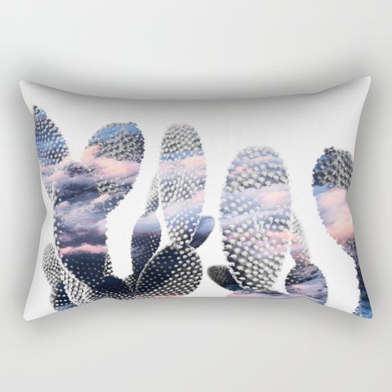 Pastelle Cacti Rectangular Pillow
