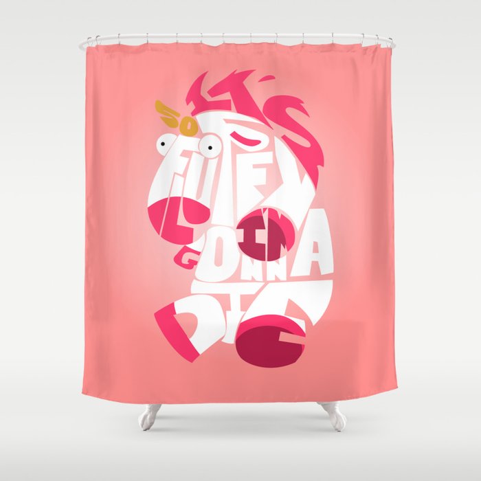 It S So Fluffy Minion Shower Curtain By Rebeccamcgoran Society6