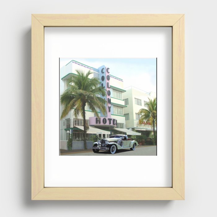 Colony Recessed Framed Print