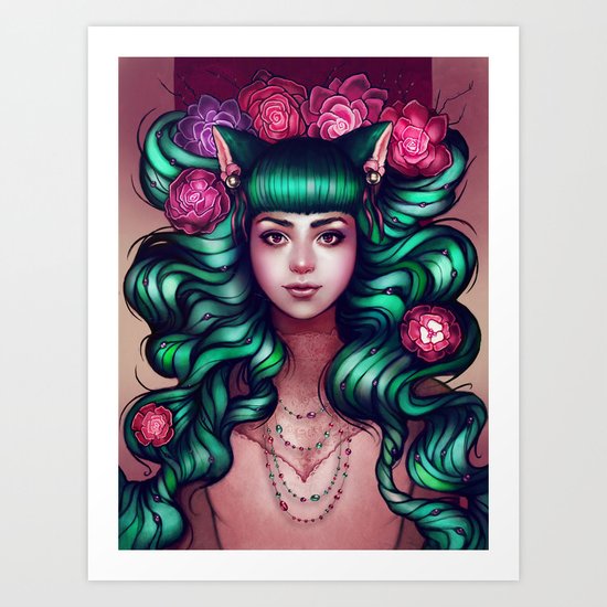 Delilah Art Print