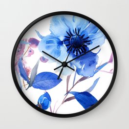 Florals_003 Wall Clock