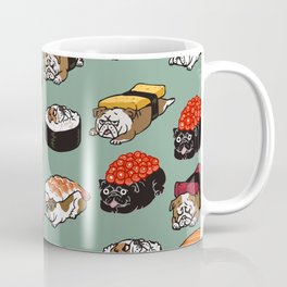 Sushi English Bulldog Mug
