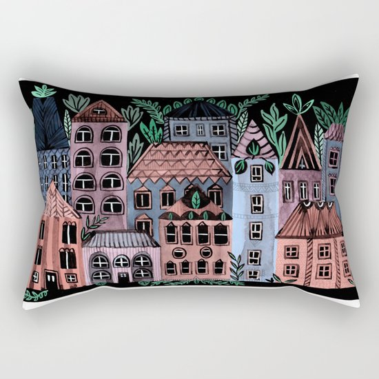 Little Street Rectangular Pillow