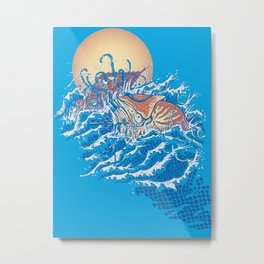 The Lost Adventures of Captain Nemo Metal Print | Illustration, Children 