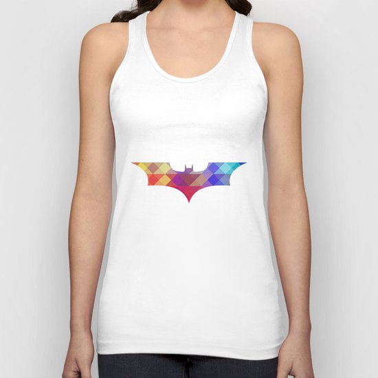 BAT MAN Retro - Superhero / Comic Unisex Tank Top