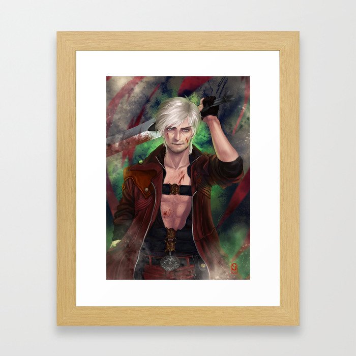 Dante Framed Art Print