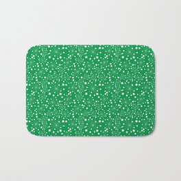 Green Dots Bath Mat