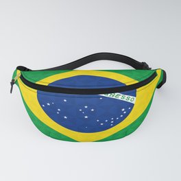Brazilian Geometric Graphic Flag Fanny Pack