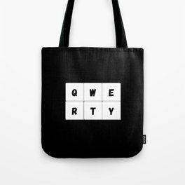QWERTY Tote Bag