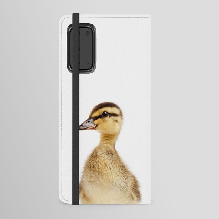 Duckling, Farm Animals, Art for Kids, Baby Animals Art Print By Synplus Android Wallet Case