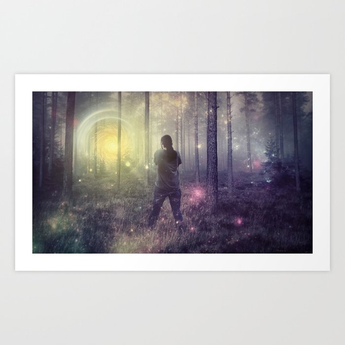 Magic Forest Art Print