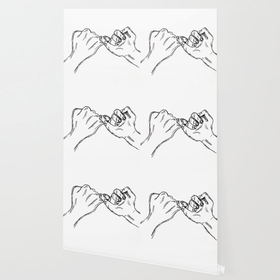 Do You Pinky Promise Wallpaper By Macscheldt Society6