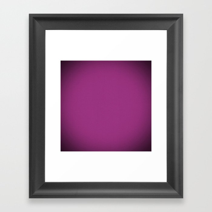 Spring Purple Sunny Elegant Collection Framed Art Print