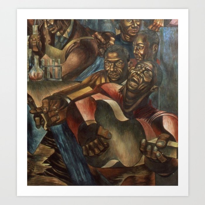 African American Contribution to American Music portrait painting by