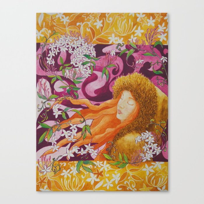 Jasmine - the best scent Canvas Print