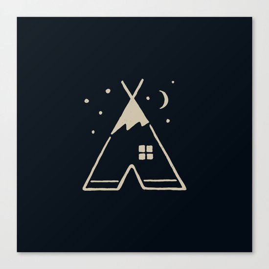 Home Canvas Print