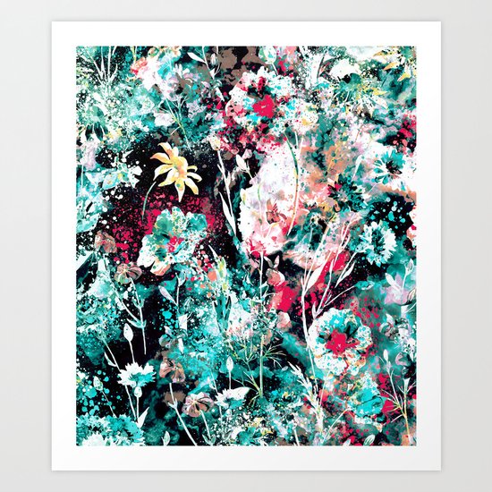 Space Garden II Art Print