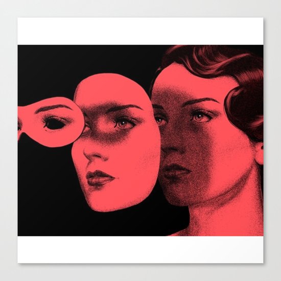 mask Canvas Print
