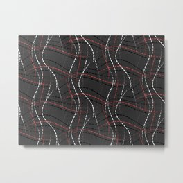 In Stitches Metal Print | Abstracthomedecor, Graphicdesign, Grey, Sewingart, Stitch, Abstract, Abstractstitching, Digital, Blackabstract, Abstractart 