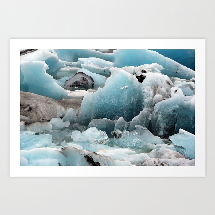 Iceberg 3 Art Print