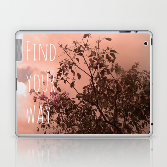 Find your way Laptop & iPad Skin